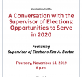 Flyer with information
