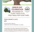 Arbor Day Celebration Friday January 21, 2022 3:00 p, Easton Sports Complex 24880 NW 16th Ave. Newberry, Florida 32669