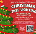 Tree lighting flyer