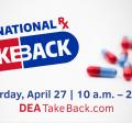 National Drug Take Back Day, Saturday, April 27, 2019 - 10:00am to 2:00pm