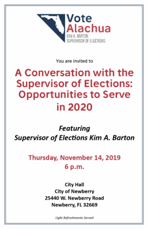 Flyer with information