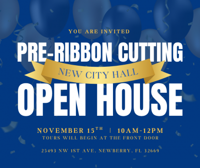 Pre-Ribbon Cutting New City Hall Open House