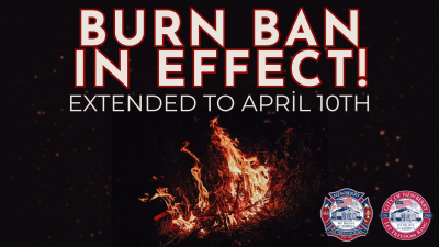 Burn Ban Extended Through April 10 in Alachua County