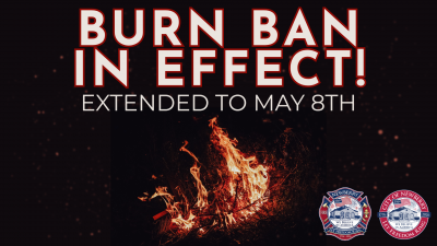 Burn Ban Extended Through May 8th in Alachua County