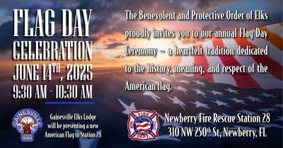Flag day flyer