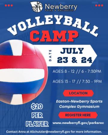 July Volleyball Camp 2025