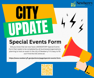 Special Events Form 