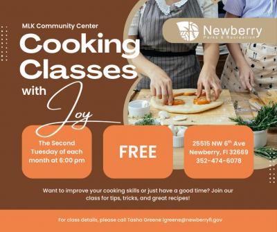 Cooking w/Joy at the MLK Community Center