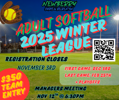 2025 Winter Adult Softball