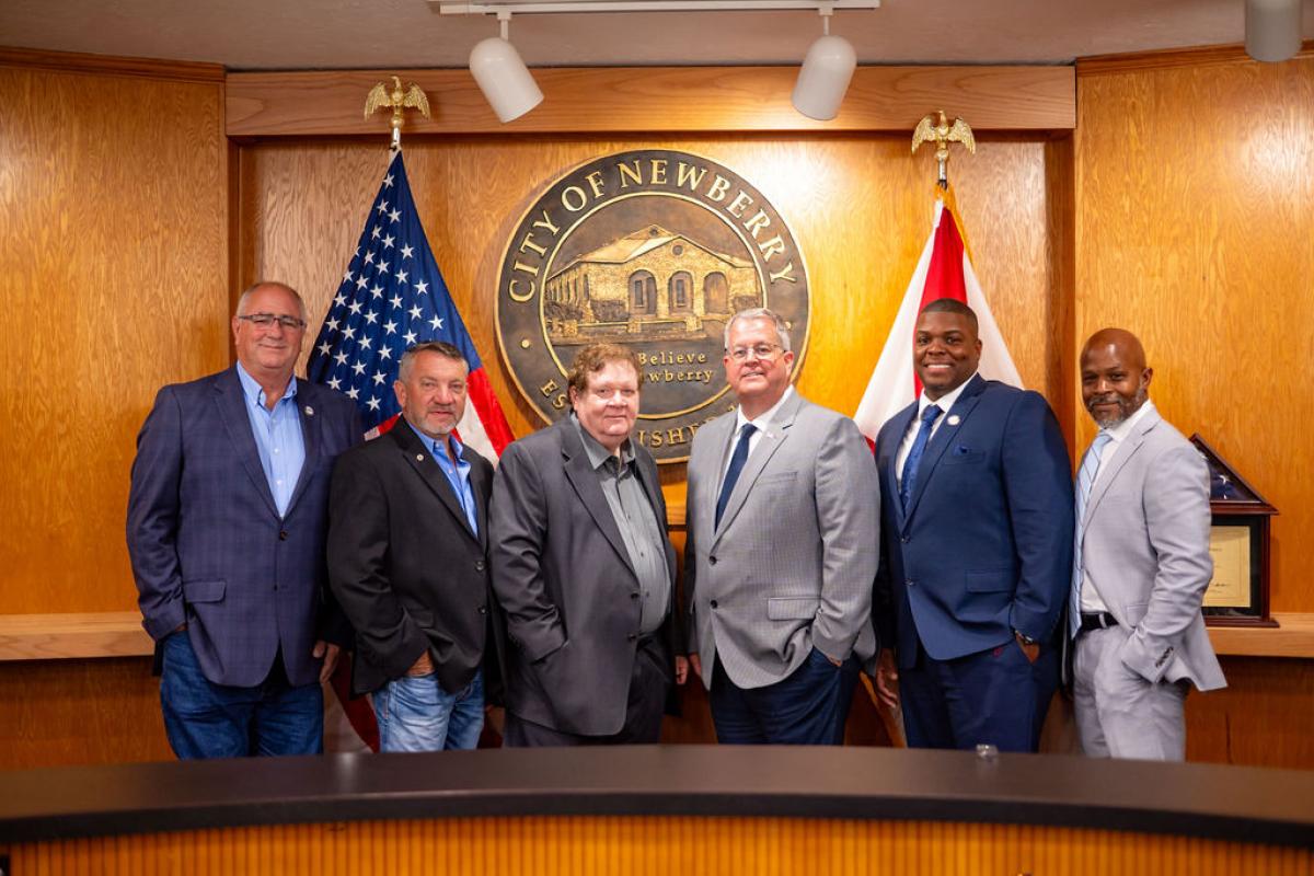 2025 Newberry, Florida, City Commissioners and Mayor