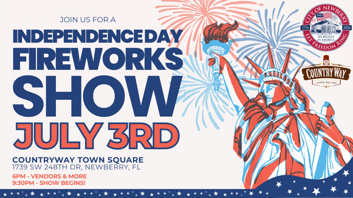Newberry's Independence Day Fireworks Show