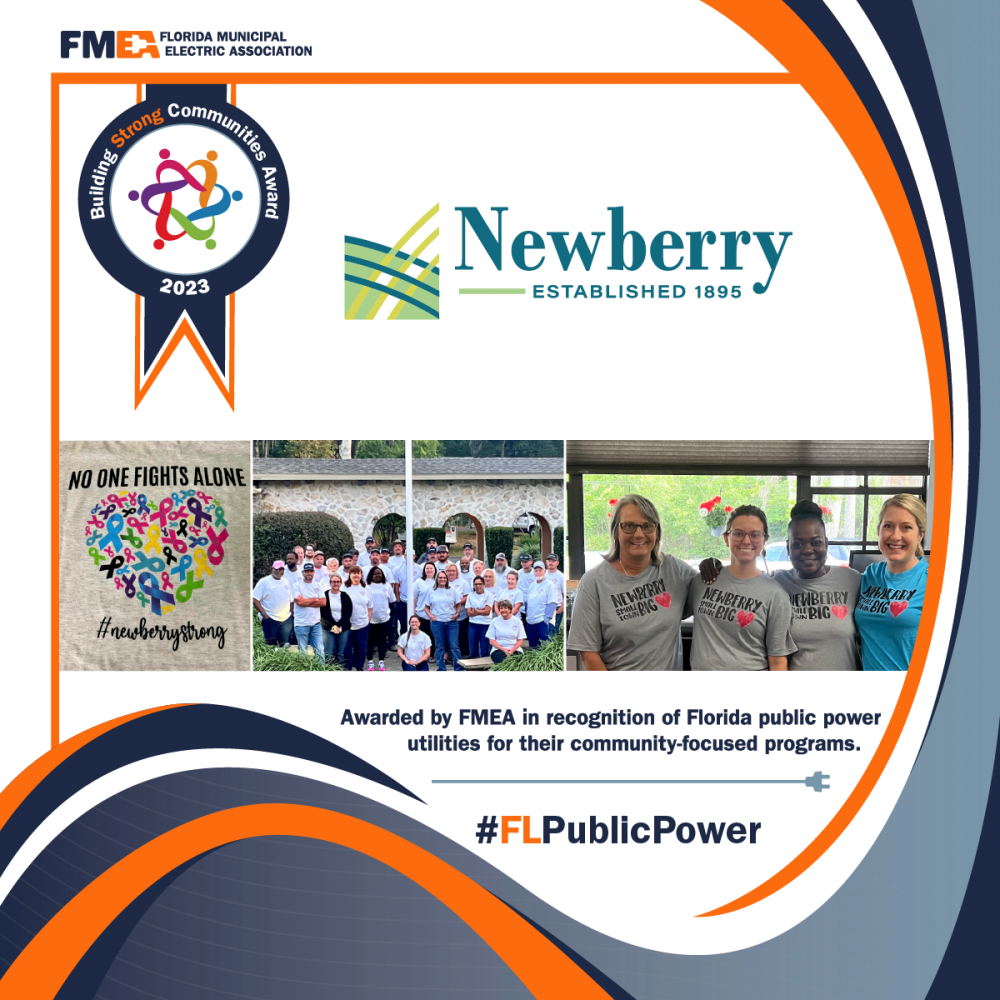 Newberry Honored for Community Contributions, Benefiting Local